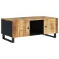 vidaXL Mesa de centro madera maciza mango y contrachapada 100x54x40 cm vidaXL Mesa de centro madera maciza mango y contrachapada 100x54x40 cm