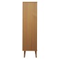 vidaXL Aparador MOLDE madera maciza de pino marrón 90x35x133,5 cm vidaXL Aparador MOLDE madera maciza de pino marrón 90x35x133,5 cm