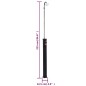 vidaXL Ducha solar de jardín negro 215 cm 8 L vidaXL Ducha solar de jardín negro 215 cm 8 L