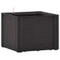 vidaXL Arriate con sistema de riego automático antracita 43x43x33 cm vidaXL Arriate con sistema de riego automático antracita 43x43x33 cm