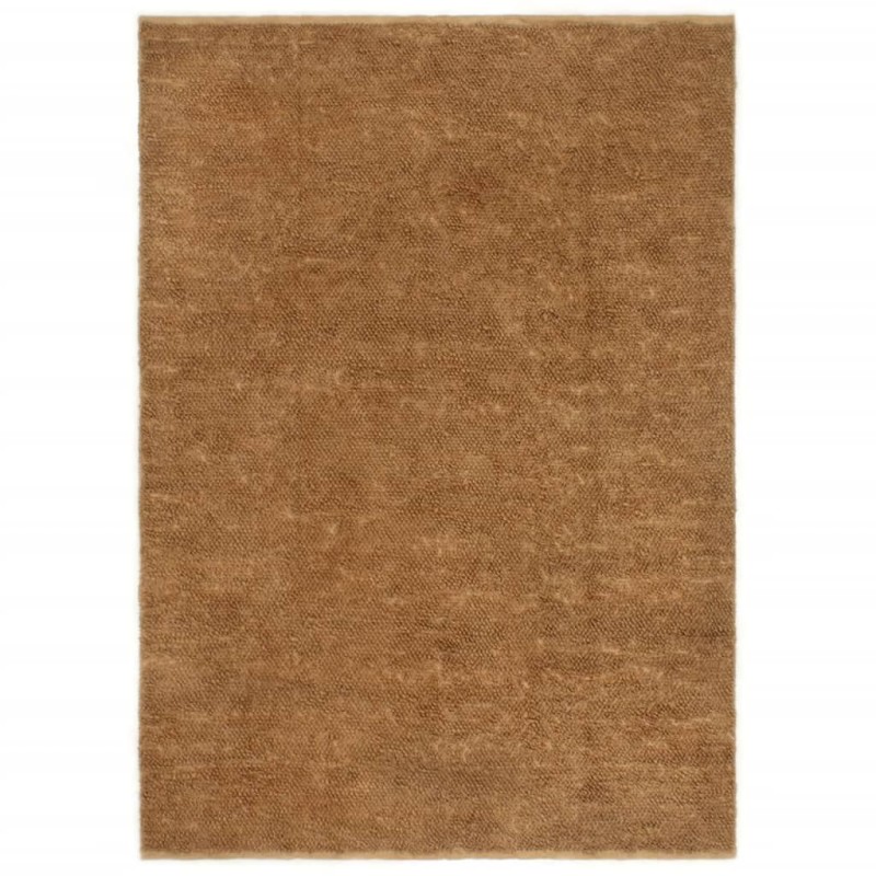 vidaXL Alfombra de nudo hecha a mano yute y algodón 120x180 cm vidaXL Alfombra de nudo hecha a mano yute y algodón 120x180 cm