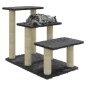 vidaXL Rascador para gatos con postes de sisal gris oscuro 50,5 cm vidaXL Rascador para gatos con postes de sisal gris oscuro 50,5 cm