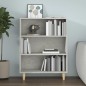 vidaXL Aparador de madera contrachapada gris hormigón 69,5x32,5x90 cm vidaXL Aparador de madera contrachapada gris hormigón 69,5x32,5x90 cm