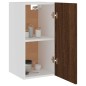 vidaXL Armario colgante madera ingeniería marrón roble 29,5x31x60cm
