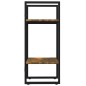 vidaXL Estantería 2 niveles contrachapada roble ahumado 40x30x70 cm vidaXL Estantería 2 niveles contrachapada roble ahumado 40x30x70 cm