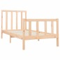 vidaXL Estructura de cama madera maciza de pino 90x200 cm vidaXL Estructura de cama madera maciza de pino 90x200 cm