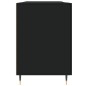 vidaXL Escritorio madera de ingeniería negro 140x50x75 cm vidaXL Escritorio madera de ingeniería negro 140x50x75 cm