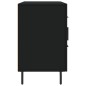 vidaXL Aparador de madera de ingeniería negro 100x36x60 cm vidaXL Aparador de madera de ingeniería negro 100x36x60 cm