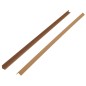 vidaXL Molduras angulares 5 uds WPC color teca 170 cm vidaXL Molduras angulares 5 uds WPC color teca 170 cm