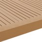 vidaXL Molduras angulares 5 uds WPC color teca 170 cm vidaXL Molduras angulares 5 uds WPC color teca 170 cm