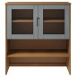 vidaXL Aparador superior MOLDE madera maciza pino marrón 90x35x100 cm vidaXL Aparador superior MOLDE madera maciza pino marrón 90x35x100 cm