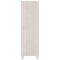 vidaXL Estantería HAMAR madera maciza de pino blanca 85x35x112 cm vidaXL Estantería HAMAR madera maciza de pino blanca 85x35x112 cm