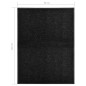 vidaXL Felpudo lavable negro 90x120 cm vidaXL Felpudo lavable negro 90x120 cm