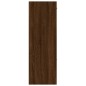 vidaXL Mueble de almacenaje marrón roble 60x29,5x90 cm vidaXL Mueble de almacenaje marrón roble 60x29,5x90 cm