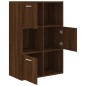 vidaXL Mueble de almacenaje marrón roble 60x29,5x90 cm vidaXL Mueble de almacenaje marrón roble 60x29,5x90 cm