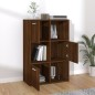 vidaXL Mueble de almacenaje marrón roble 60x29,5x90 cm vidaXL Mueble de almacenaje marrón roble 60x29,5x90 cm