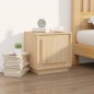 vidaXL Mesitas de noche 2 uds madera contrachapada roble 44x35x45 cm vidaXL Mesitas de noche 2 uds madera contrachapada roble 44x35x45 cm