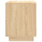 vidaXL Mesitas de noche 2 uds madera contrachapada roble 44x35x45 cm vidaXL Mesitas de noche 2 uds madera contrachapada roble 44x35x45 cm