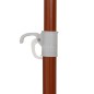 vidaXL Sombrilla con palo de acero gris antracita 240 cm vidaXL Sombrilla con palo de acero gris antracita 240 cm