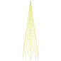 vidaXL Árbol de Navidad en asta de bandera 310 LED blanco cálido 300cm vidaXL Árbol de Navidad en asta de bandera 310 LED blanco cálido 300cm