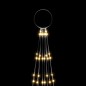 vidaXL Árbol de Navidad en asta de bandera 310 LED blanco cálido 300cm vidaXL Árbol de Navidad en asta de bandera 310 LED blanco cálido 300cm
