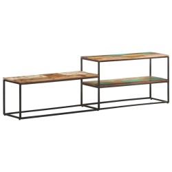 vidaXL Mueble de TV de madera maciza reciclada 180x30x50 cm 