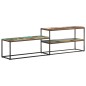 vidaXL Mueble de TV de madera maciza reciclada 180x30x50 cm vidaXL Mueble de TV de madera maciza reciclada 180x30x50 cm