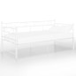 vidaXL Estructura de sofá cama extraíble metal blanco 90x200 cm vidaXL Estructura de sofá cama extraíble metal blanco 90x200 cm
