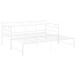 vidaXL Estructura de sofá cama extraíble metal blanco 90x200 cm vidaXL Estructura de sofá cama extraíble metal blanco 90x200 cm