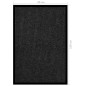 vidaXL Felpudo de rayas gris antracita 80x120 cm vidaXL Felpudo de rayas gris antracita 80x120 cm
