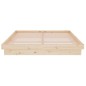 vidaXL Estructura de cama madera maciza 150x200 cm vidaXL Estructura de cama madera maciza 150x200 cm