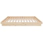 vidaXL Estructura de cama madera maciza 150x200 cm vidaXL Estructura de cama madera maciza 150x200 cm