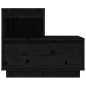 vidaXL Mesitas de noche 2 uds madera maciza de pino negro 60x34x51 cm vidaXL Mesitas de noche 2 uds madera maciza de pino negro 60x34x51 cm