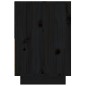 vidaXL Mesitas de noche 2 uds madera maciza de pino negro 60x34x51 cm vidaXL Mesitas de noche 2 uds madera maciza de pino negro 60x34x51 cm