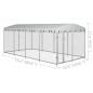 vidaXL Perrera de exterior con techo 8x4x2,3 m vidaXL Perrera de exterior con techo 8x4x2,3 m