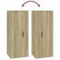 vidaXL Mueble para TV de pared roble Sonoma 40x34,5x100 cm vidaXL Mueble para TV de pared roble Sonoma 40x34,5x100 cm