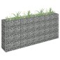 vidaXL Arriate de gaviones de acero galvanizado 180x30x90 cm