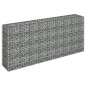 vidaXL Arriate de gaviones de acero galvanizado 180x30x90 cm