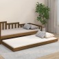 vidaXL Estructura de cama madera maciza pino marrón miel 90x200 cm vidaXL Estructura de cama madera maciza pino marrón miel 90x200 cm