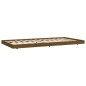 vidaXL Estructura de cama madera maciza pino marrón miel 90x200 cm vidaXL Estructura de cama madera maciza pino marrón miel 90x200 cm