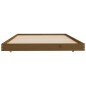 vidaXL Estructura de cama madera maciza pino marrón miel 90x200 cm vidaXL Estructura de cama madera maciza pino marrón miel 90x200 cm