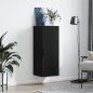 vidaXL Armario de pared negro 34,5x34x90 cm vidaXL Armario de pared negro 34,5x34x90 cm