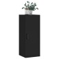 vidaXL Armario de pared negro 34,5x34x90 cm vidaXL Armario de pared negro 34,5x34x90 cm