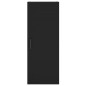 vidaXL Armario de pared negro 34,5x34x90 cm vidaXL Armario de pared negro 34,5x34x90 cm