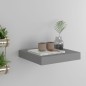 vidaXL Estante flotante de pared MDF gris 23x23,5x3,8 cm vidaXL Estante flotante de pared MDF gris 23x23,5x3,8 cm