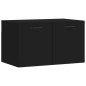 vidaXL Armario de pared madera de ingeniería negro 60x36,5x35 cm vidaXL Armario de pared madera de ingeniería negro 60x36,5x35 cm
