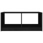vidaXL Mesa de centro de madera maciza de pino negra 75x50x33,5 cm vidaXL Mesa de centro de madera maciza de pino negra 75x50x33,5 cm