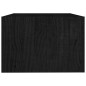 vidaXL Mesa de centro de madera maciza de pino negra 75x50x33,5 cm vidaXL Mesa de centro de madera maciza de pino negra 75x50x33,5 cm
