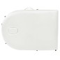 vidaXL Camilla de masaje plegable 4 cm de grosor 2 cojines blanco vidaXL Camilla de masaje plegable 4 cm de grosor 2 cojines blanco