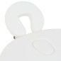 vidaXL Camilla de masaje plegable 4 cm de grosor 2 cojines blanco vidaXL Camilla de masaje plegable 4 cm de grosor 2 cojines blanco